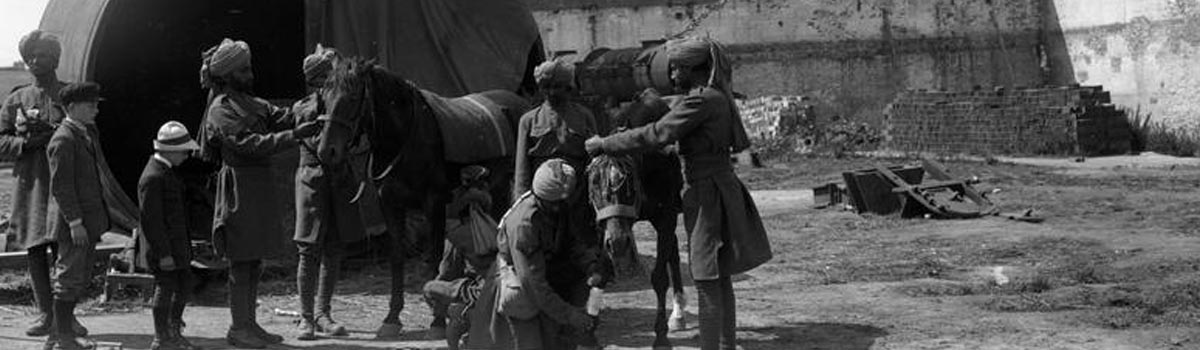 Garhwali soldiers of Garhwali community on the western front